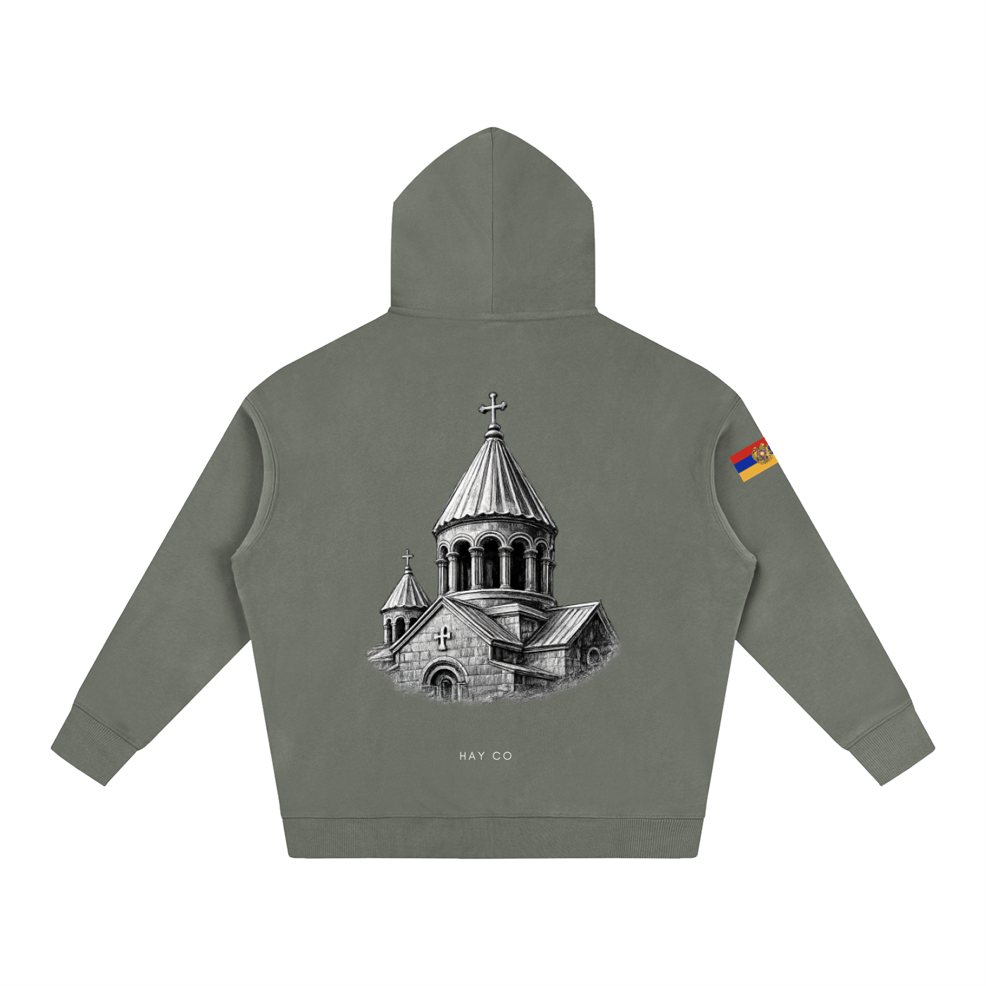 HayCO Etchmiadzin Essential Hoodie | Armenian Clothing