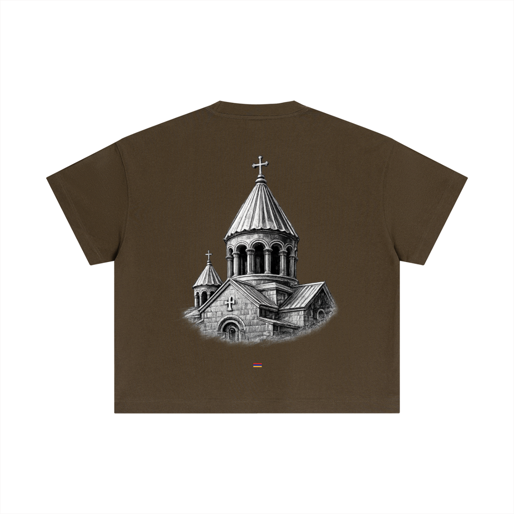 Women's Cropped Etchmiadzin Essential T-Shirt