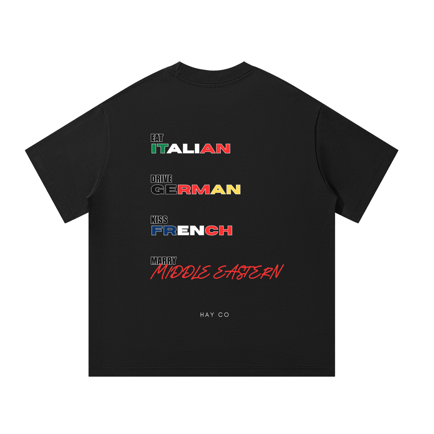 HayCO MIDDLE EASTERN Essential Armenian T-Shirt | Armenian Clothing