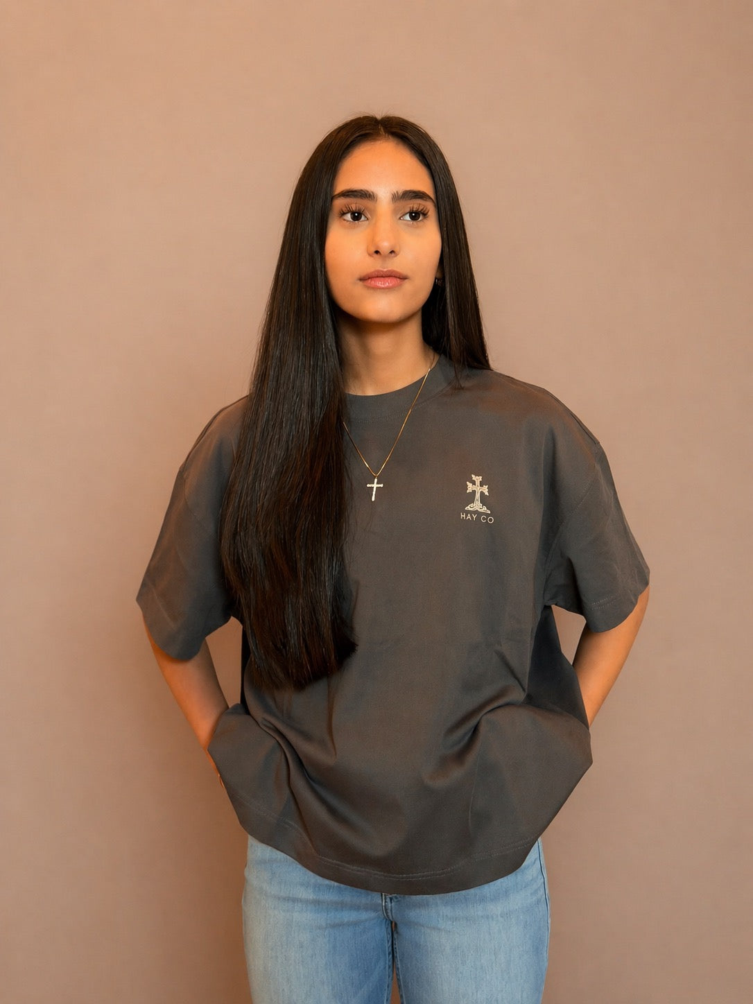 Women's Cropped Philippians 4:13 Essential T-Shirt