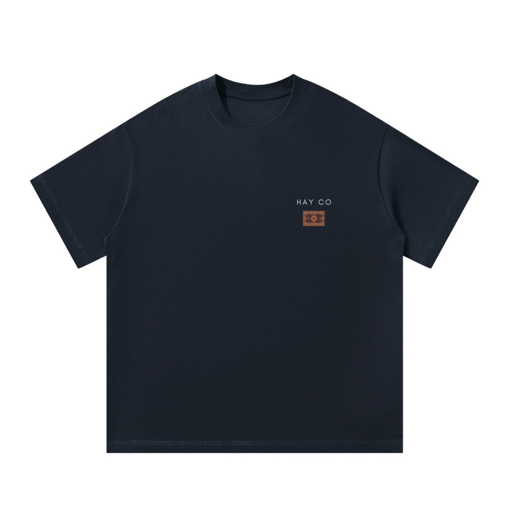 HayCO Red Kavkaz Style Carpet Essential Armenian T-Shirt | Armenian Clothing