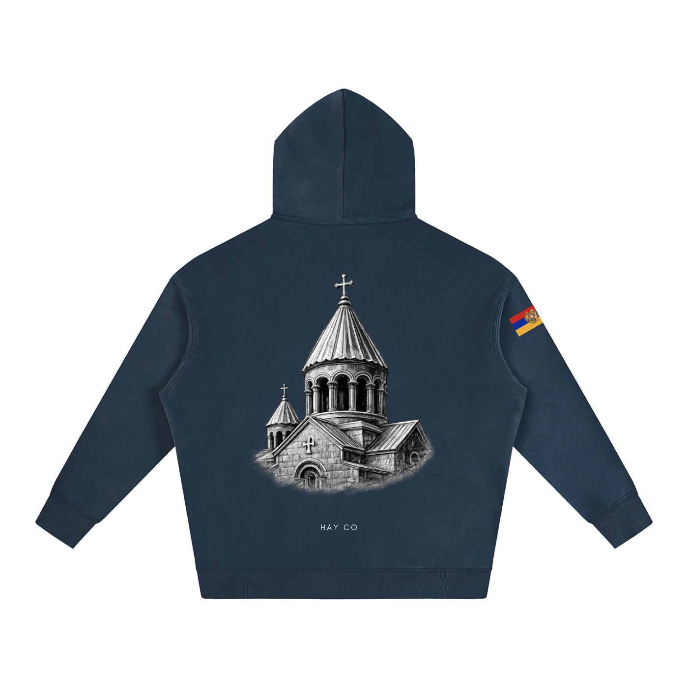 HayCO Etchmiadzin Essential Hoodie | Armenian Clothing